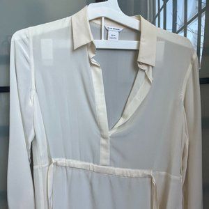 Club Monaco 100% Silk Blouse